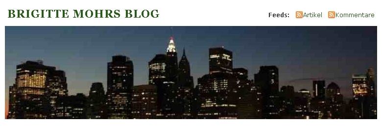 BrigitteMohr's Blog on WorldPress. Ein Winter in New York - von Brigitte Mohr, Autorin